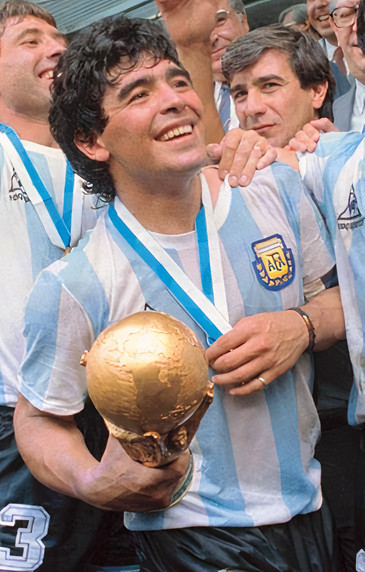 Diego Maradona, photographie