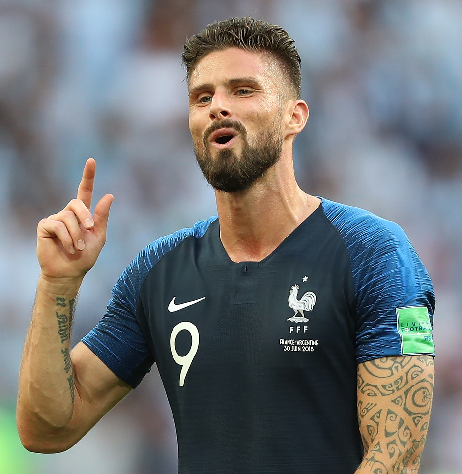 Olivier Giroud, photographie