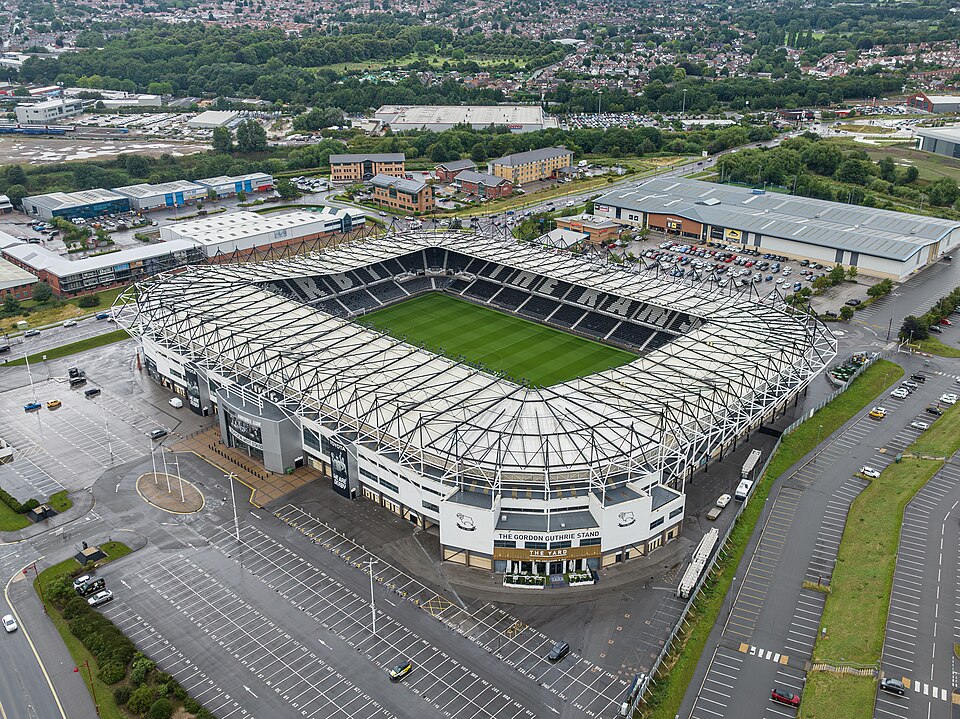 Pride Park Stadium, photographie