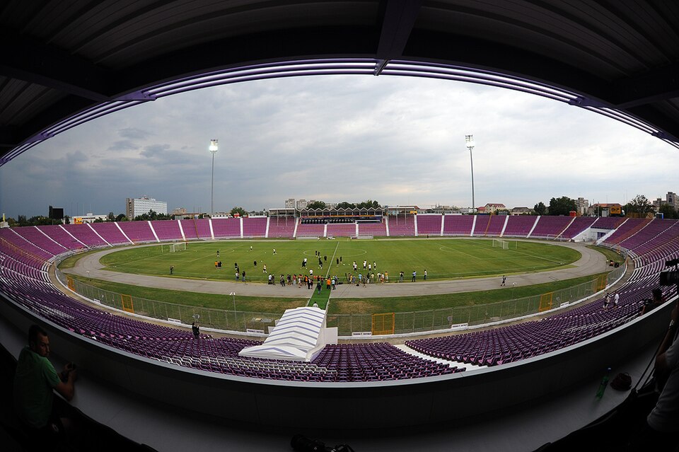 stade Dan-Păltinișanu, photographie