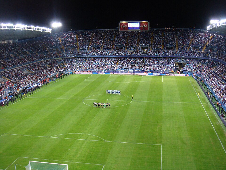 stade de La Rosaleda, photographie