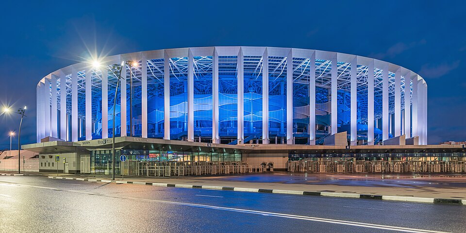 stade de Nijni Novgorod, photographie