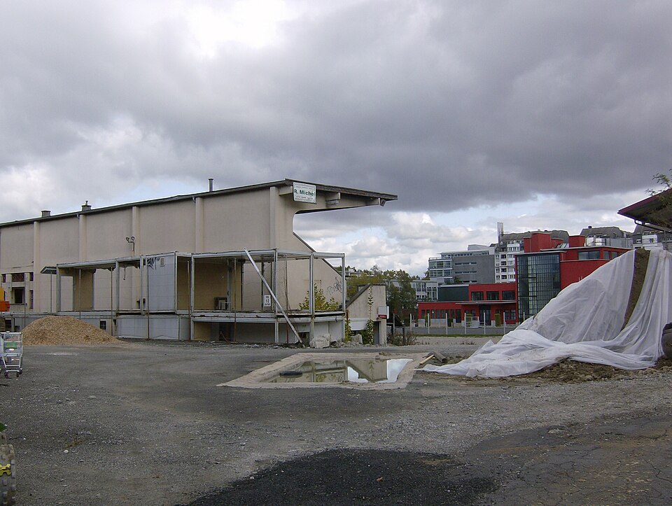 stade des Charmilles à Genève, photographie