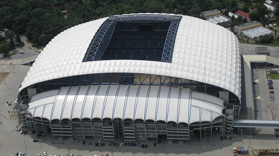 stade municipal de Poznan, photographie