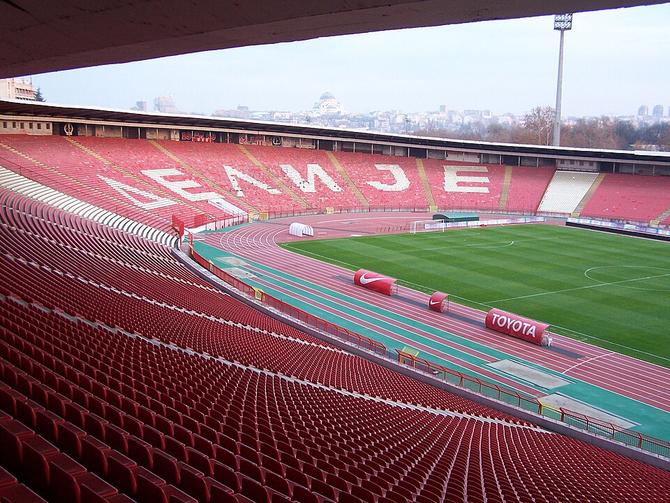 stade Rajko Mitić, photographie
