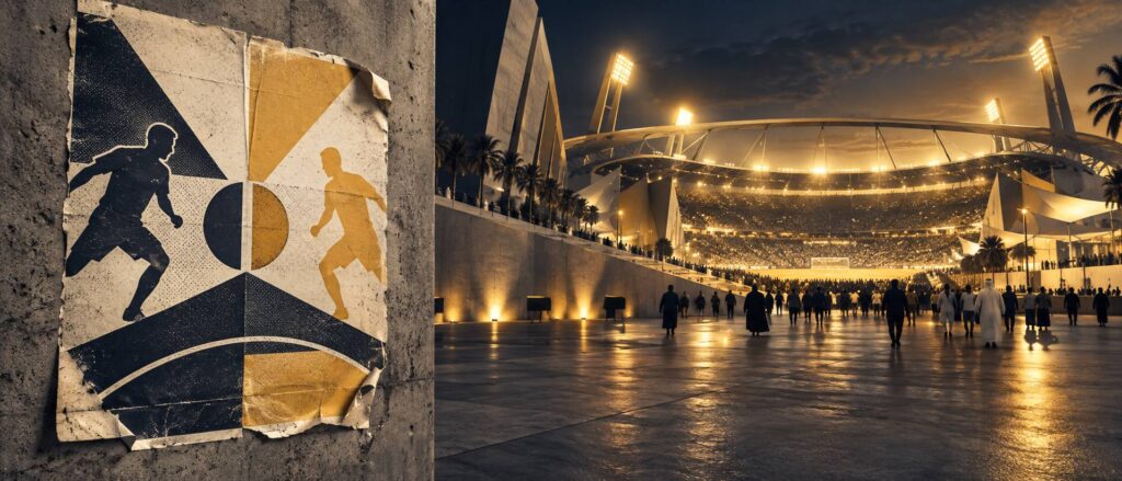 Illustration éditoriale du sujet : Palestine - Tunisie : contexte du match et bilan sportif